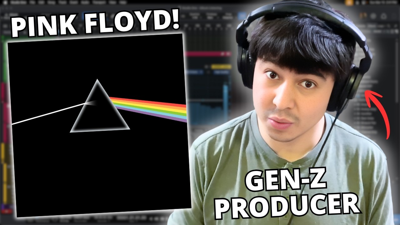 Реакция продюсера поколения Z на гениальное сведение звука в Pink Floyd!