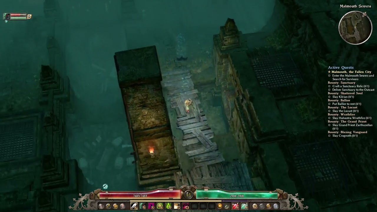 Grim Dawn Occultist Dreeg's Eye build
