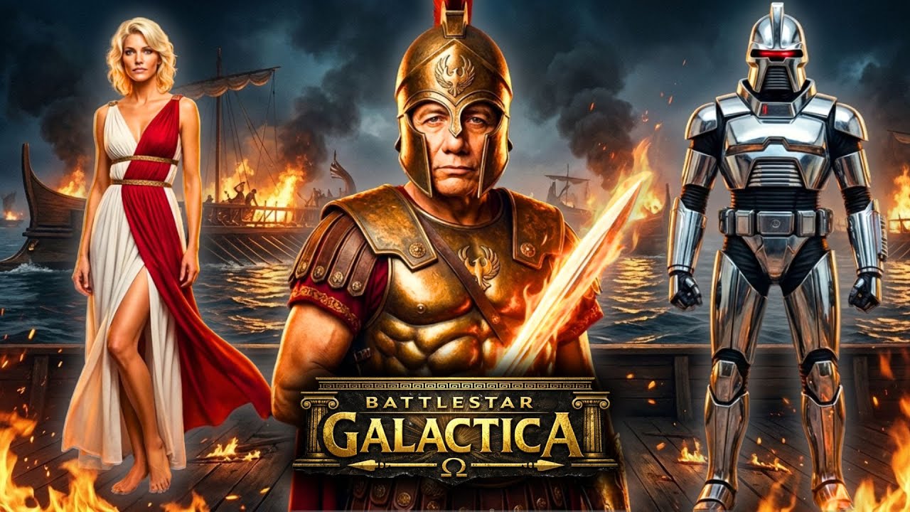 Battlestar Galactica Greek Sea Shanty - (Parody Music Video)
