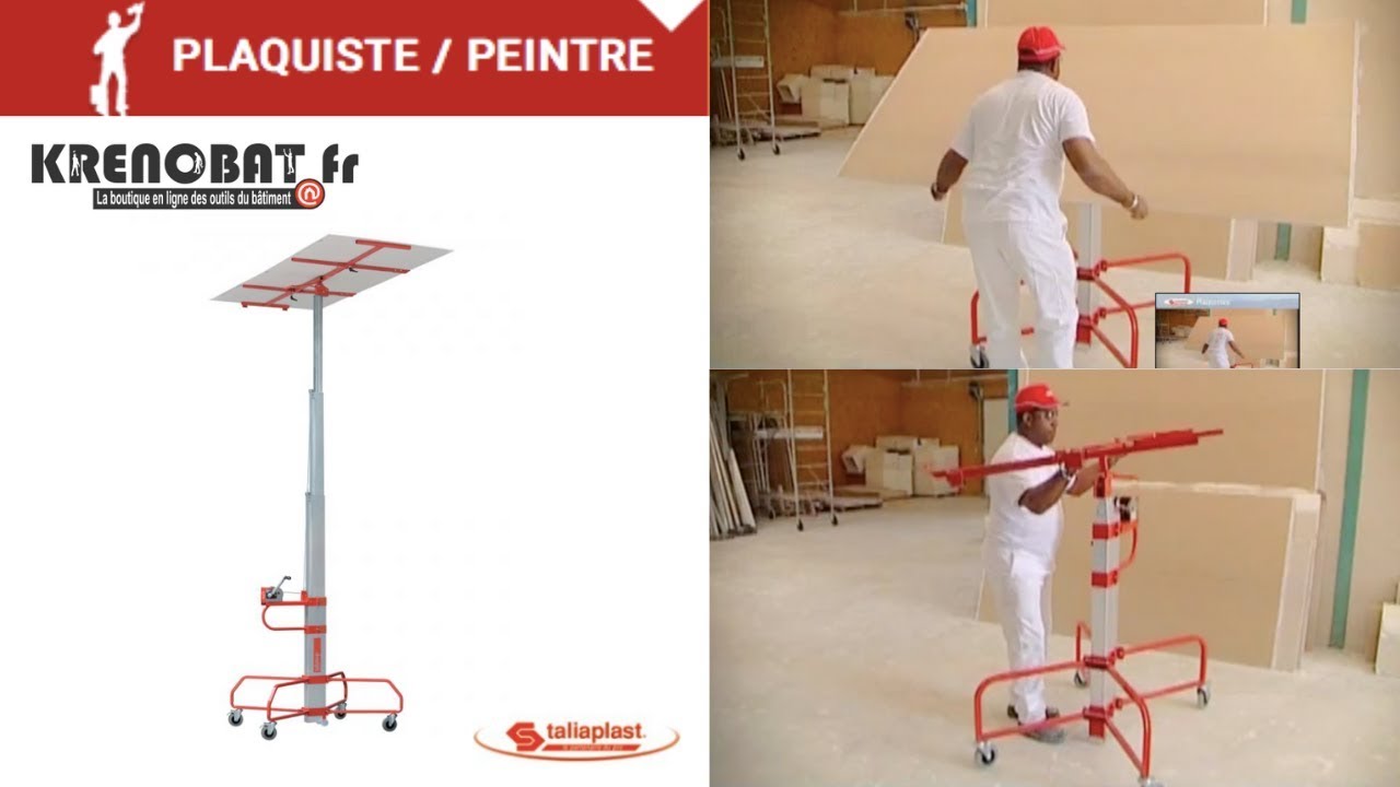Lève plaque de plâtre Taliatop Expert® | Taliaplast