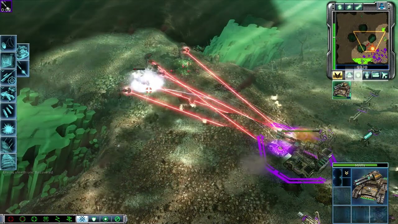 Command and Conquer 3 Kane's Wrath 1v1 Brutal AI ZOCOM Victory