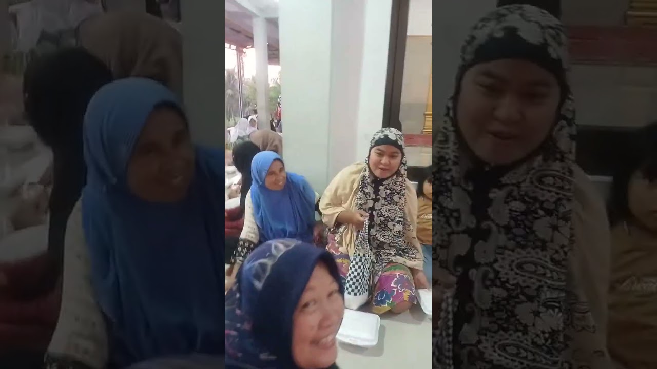 Acara persiapan untuk buka bersama di masjid Miftahul Falah tgl 7 romadhon 1447 H
