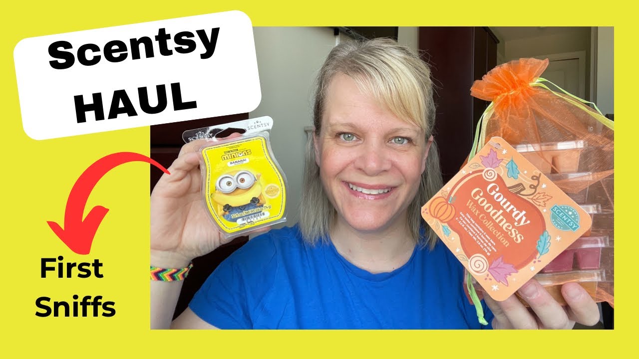 Scentsy Haul - with Minions & Gourdy Goodness First Sniffs