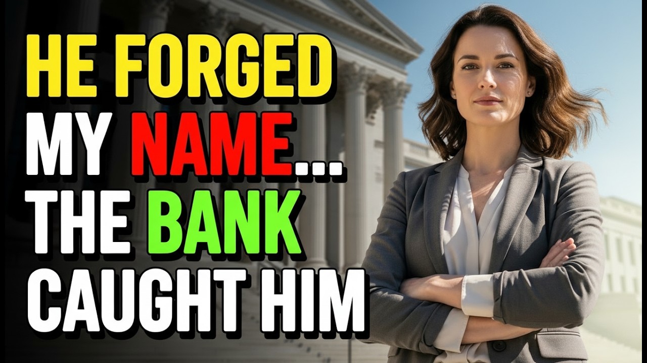 I Stayed Silent… Until the Bank Exposed His Fraud