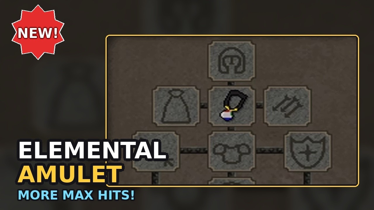 How to get the **NEW** Elemental Amulet in OSRS