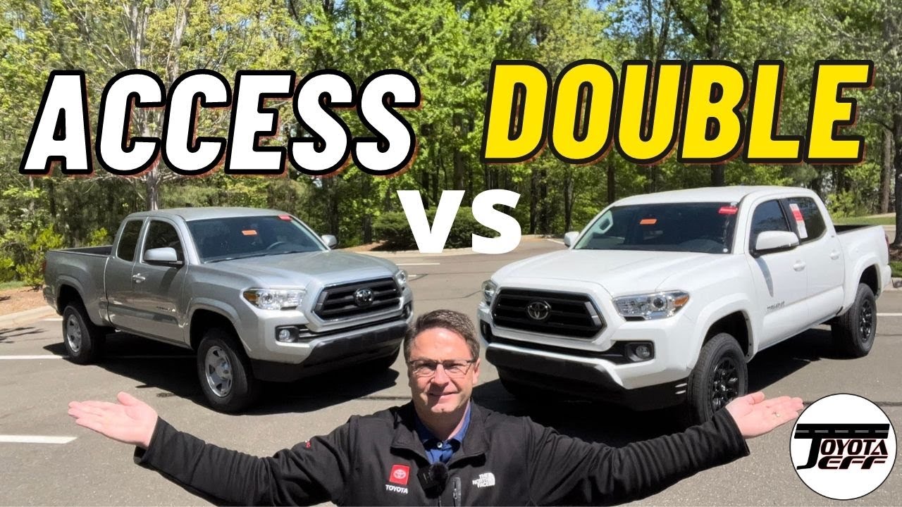 Tacoma Double Cab 2022 года против Access Cab &mdash; я сравниваю, чтобы вы могли выбрать!
