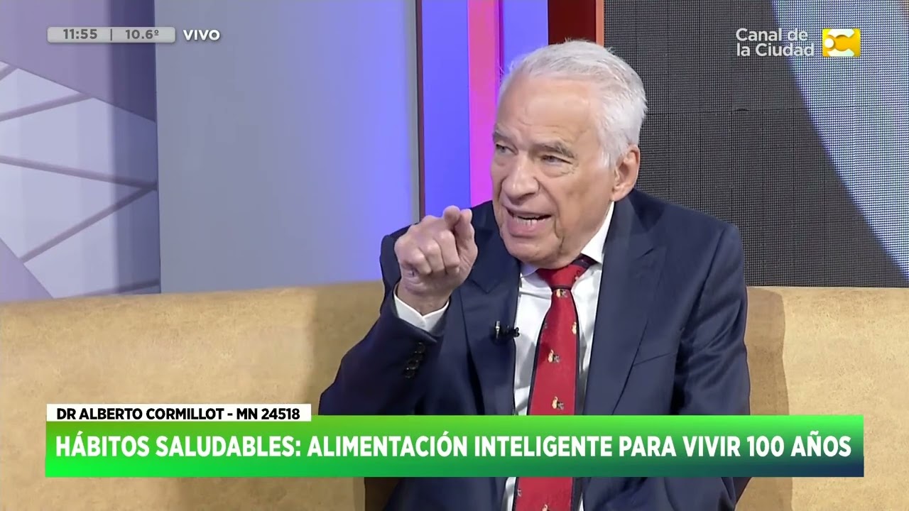 Hábitos saludables: Alimentación inteligente para vivir 100 años - Dr. Alberto Cormillot | HNT 10