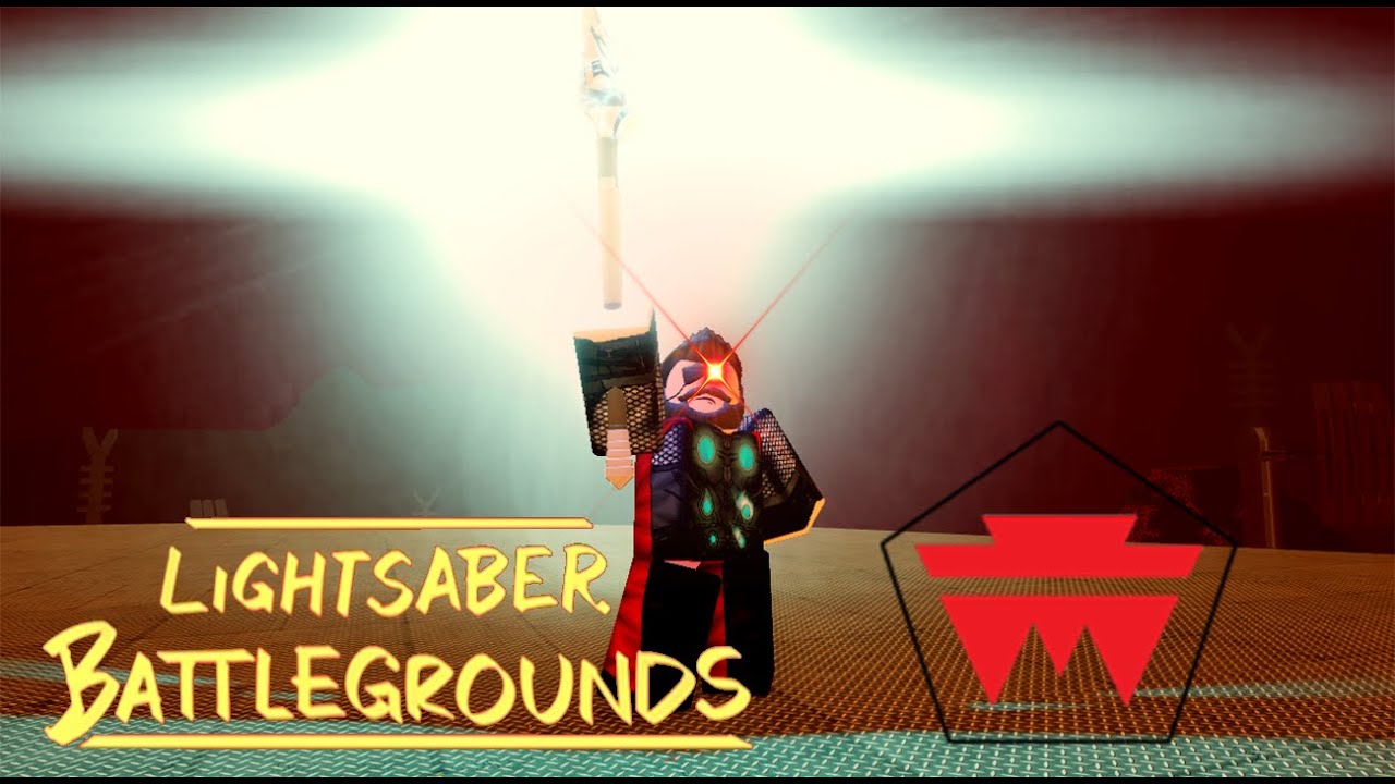 Lightsaber battlegrounds, but thor joins the server [Roblox]