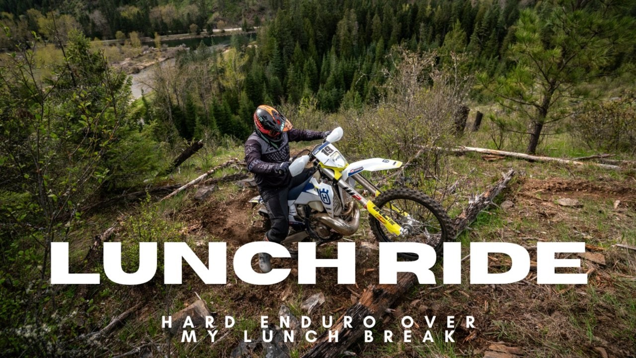 HARD ENDURO on my LUNCH BREAK!?!
