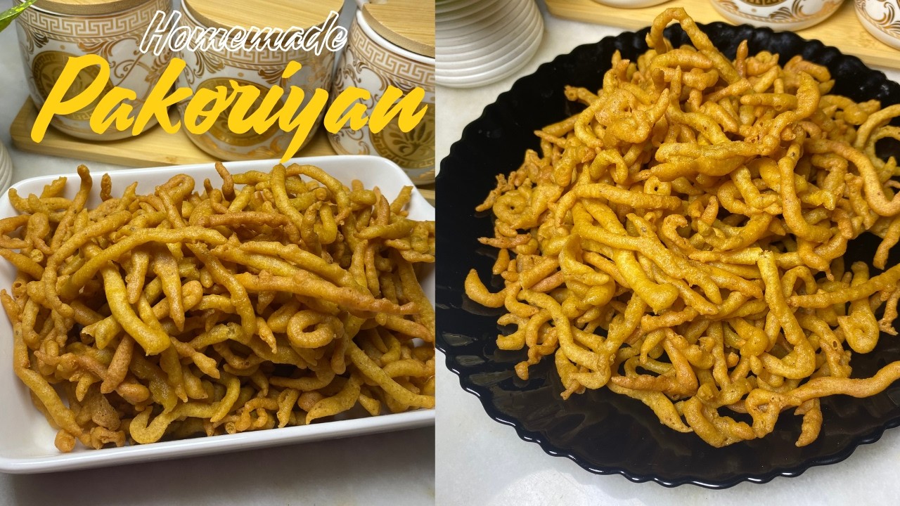 Pakoriyan | Crispy Crunchy Dahi Phulki Recipe | Easy Homemade Phulkiyan | Besan ki Pakoriyan