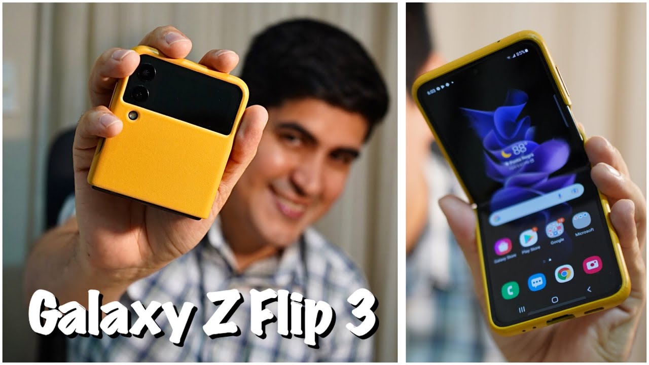 QUE CELULAR DELICINHA! GALAXY Z FLIP 3 - TESTES REAIS POR UM DIA!