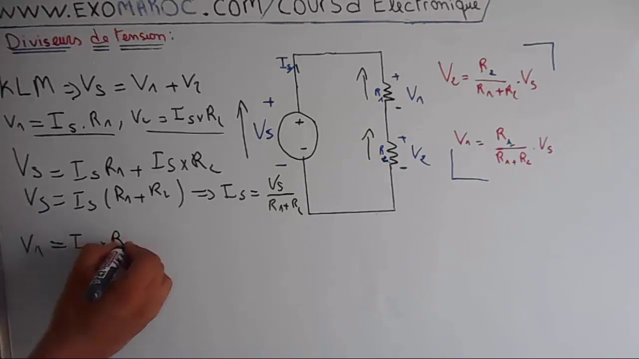 Ep# 11 circuit électrique: diviseur de tension darija