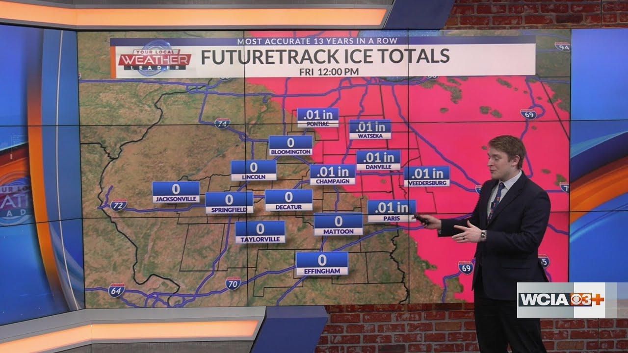 Light freezing rain possible Friday Morning