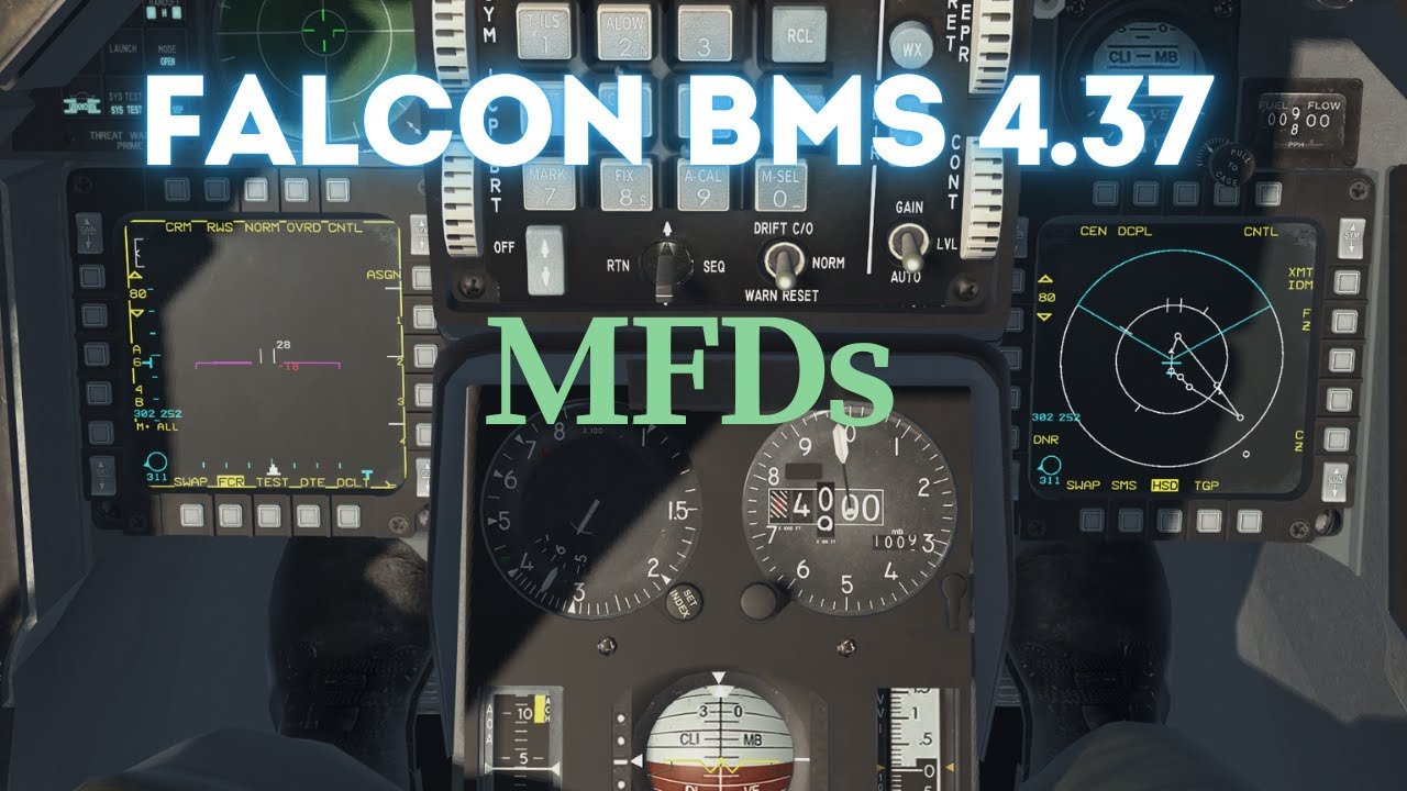 Falcon BMS 4.37 Tutorial - MFDs