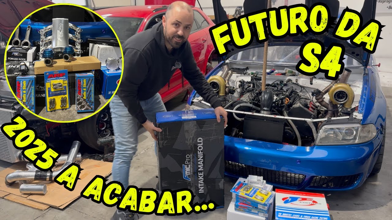 🔥 Vamos meter potência na Audi s4 biturbo 💪🔥 Peças Vag 