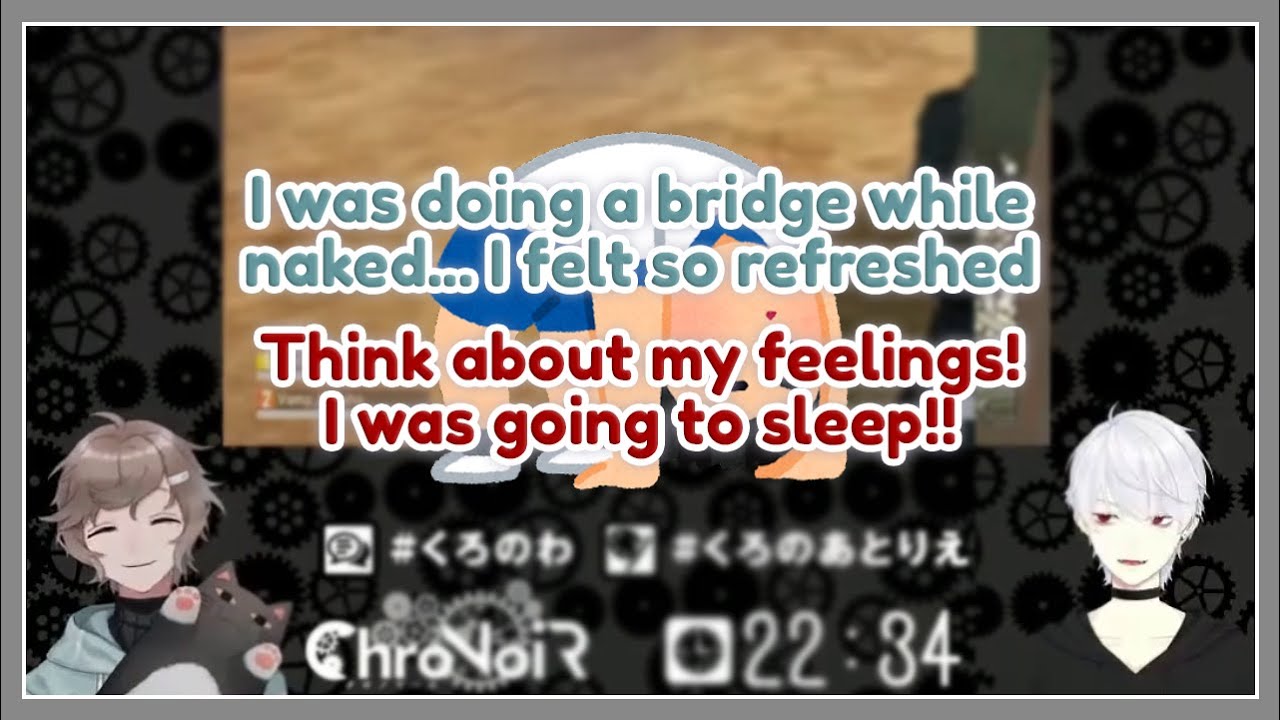 [ENG SUB] Kanae calls Kuzuha after taking a bath [Chronoir / Nijisanji]