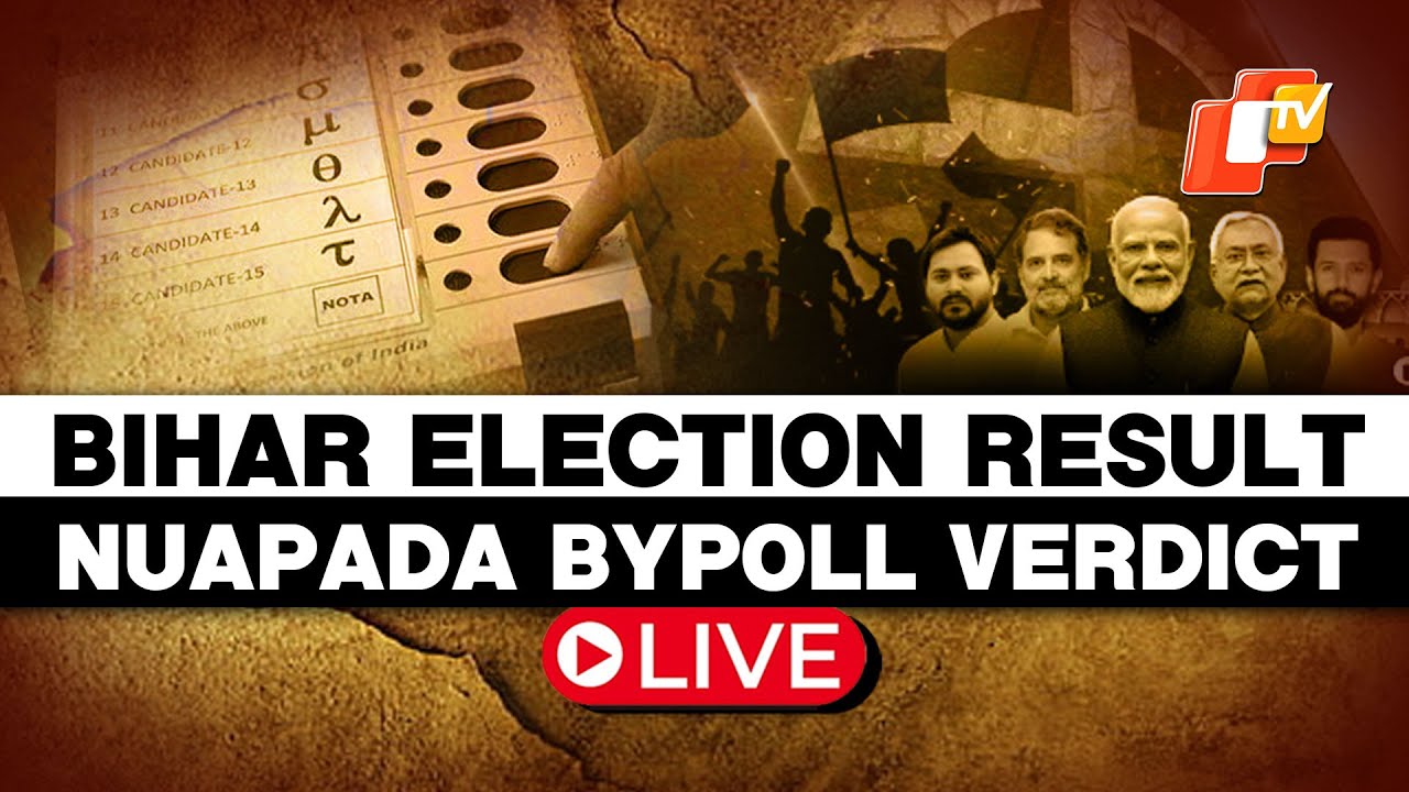 🔴OTV Live: Bihar Election | Nuapada Bypoll | NDA & BJP'S MASSIVE VICTORY | OTV | OTV News English