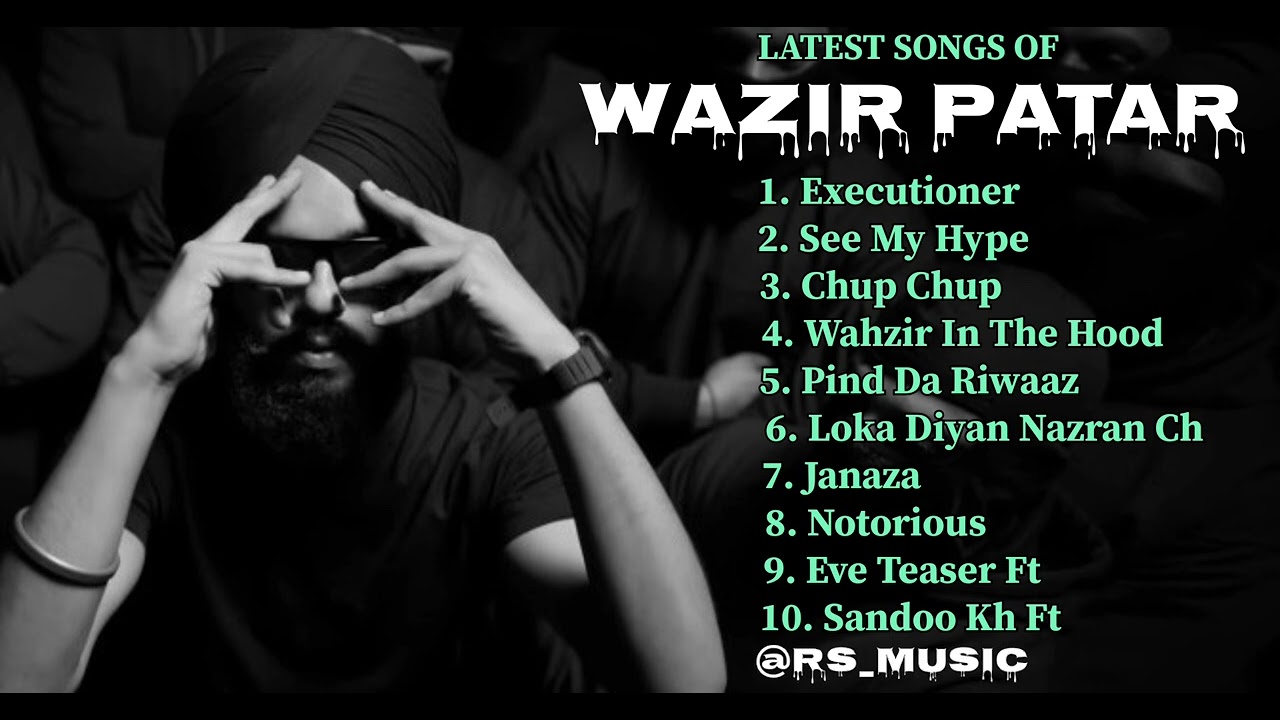 Wazir Patar New all songs 2024 || Latest panjabi songs 2024 || Wazir Patar Audio jukebox 2024.