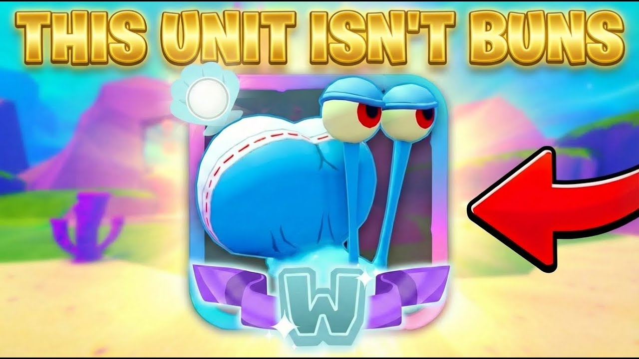 GARY BOOTY MAY HAVE BUNS, BUT HE ISN'T BUNS! NEW BEST PRISMATIC UNIT! SpongeBob Tower Defense Roblox