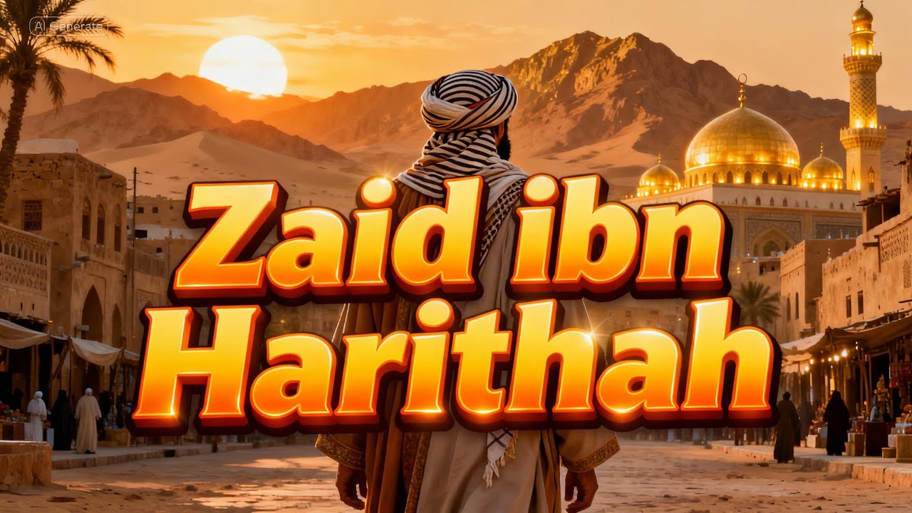 Zayd ibn Harithah...The  story of the Companion of the Prophet (peace and blessings be upon him).