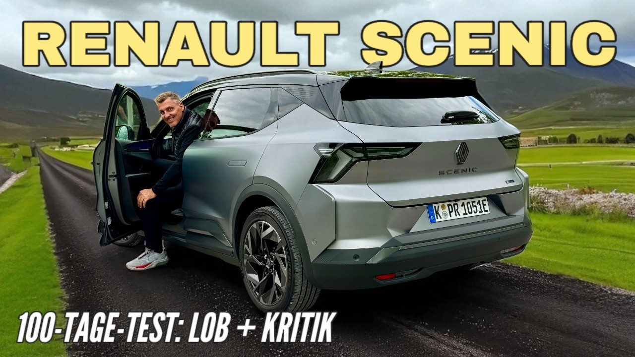 RENAULT SCENIC 220 Long Range: 100 Tage Test - Lob & Kritik | Laden | Reichweite | Autobahn | 2025