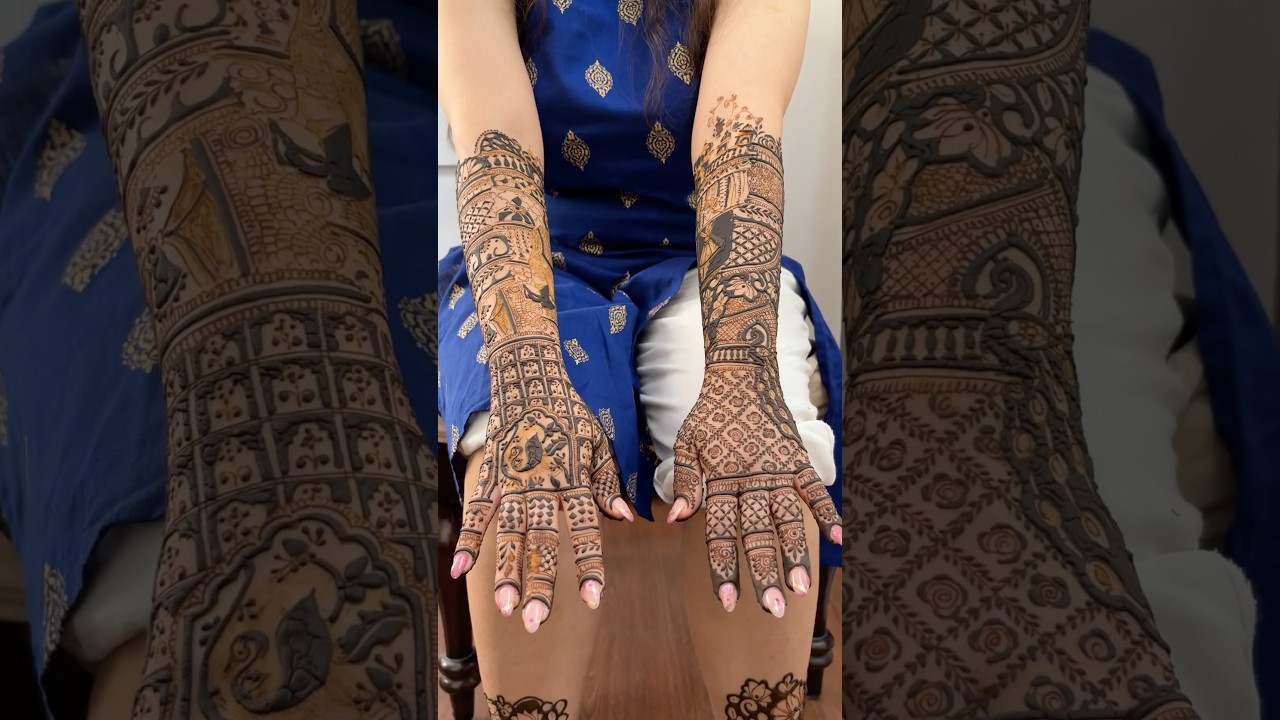 My *Mehendi* mini vlog! #shortsindia #minivlog #mehendi