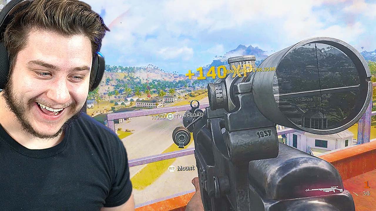 The NEW PTRS SNIPER meets WARZONE PACIFIC (it slaps)