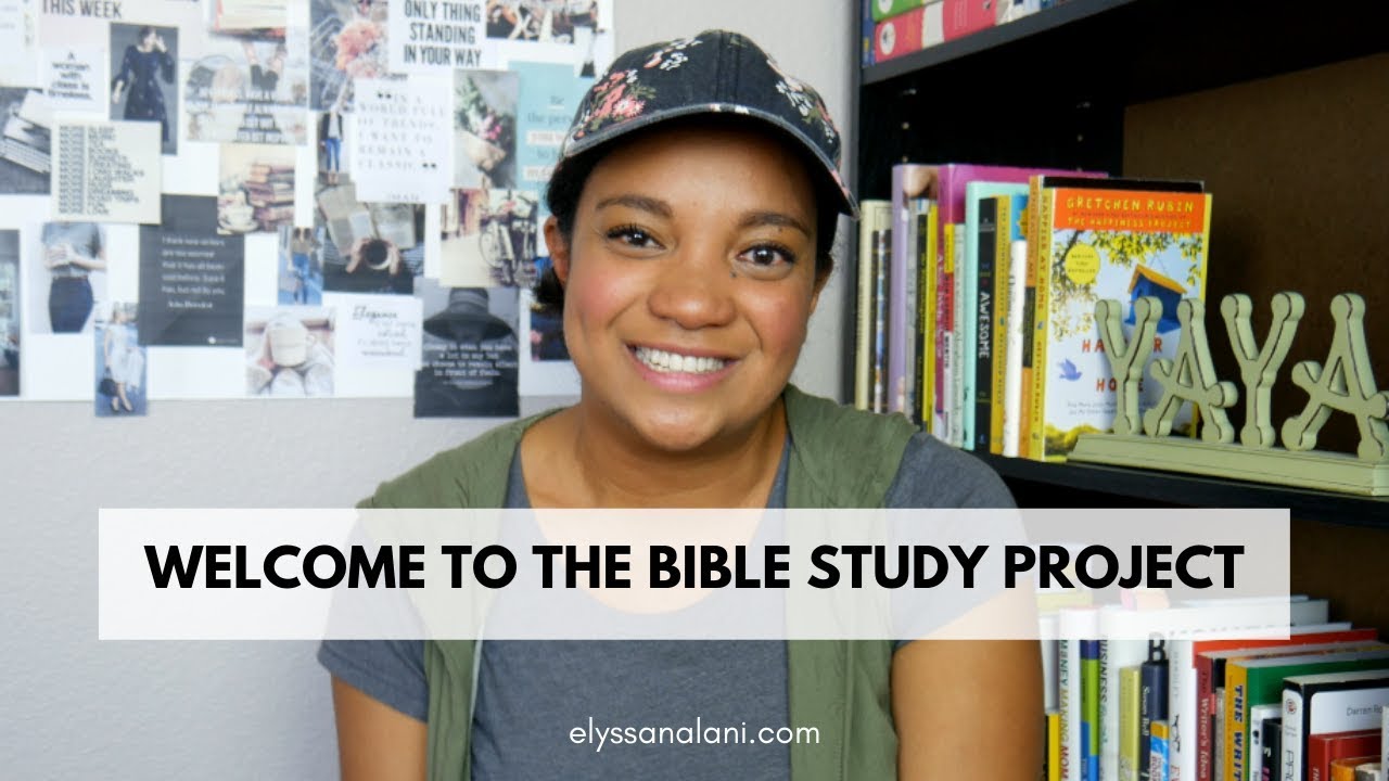 WELCOME TO THE BIBLE STUDY PROJECT + CHANNEL UPDATES!