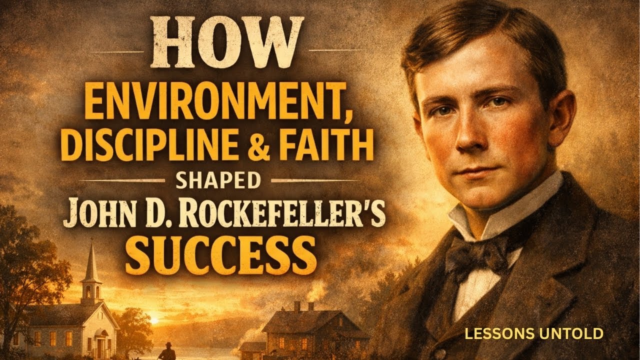 How Environment, Discipline, and Faith Shaped John D. Rockefeller’s Success