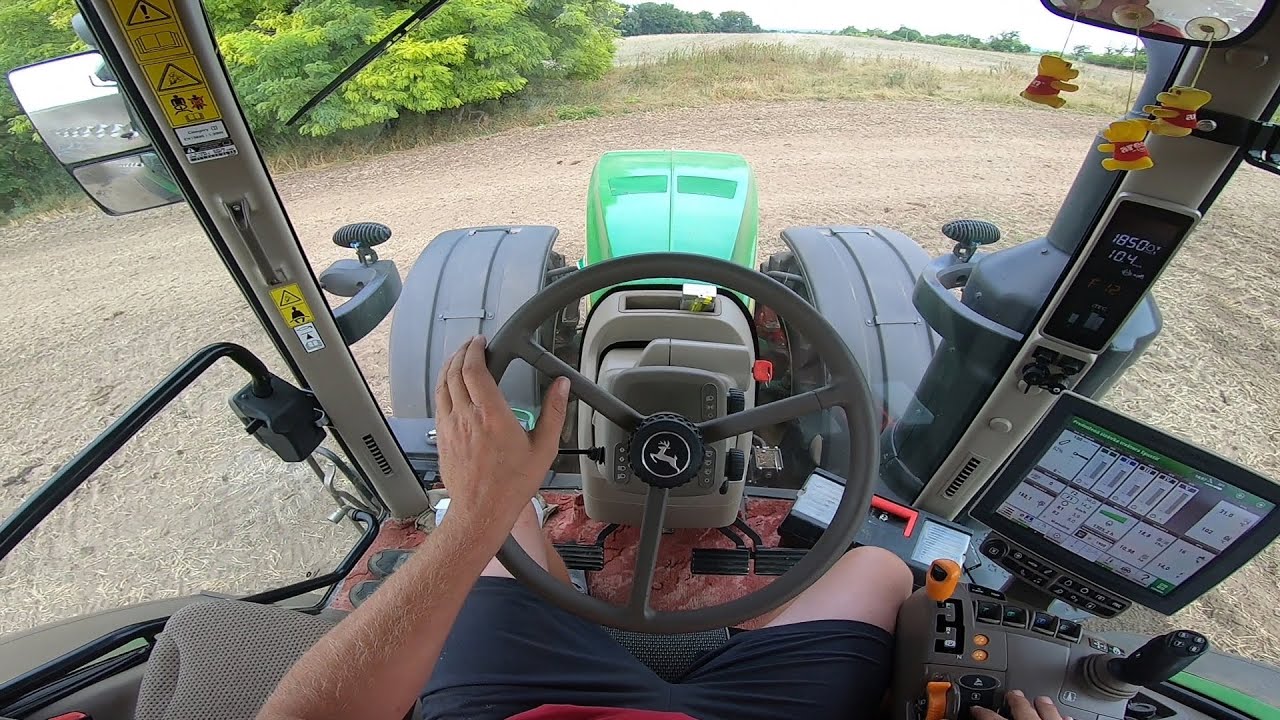 POV PLOWING 2019|| John Deere 8370R + Lemken Diamant 12 (8) Gopro Hero 7 Black