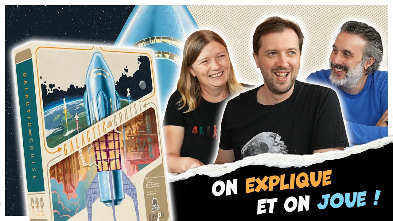 Devenez touriste de l'espace. Galactic Cruise, on explique et on joue.