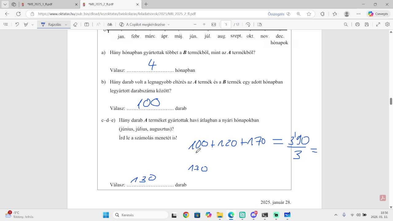 Math4You - Központi felvételi felkészítő - 8. osztály - 2. alkalom