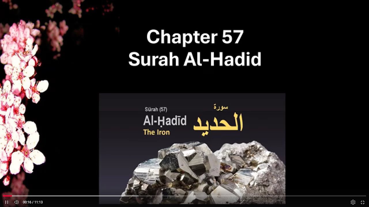 Summary of Surah Al Hadid Chapter 57