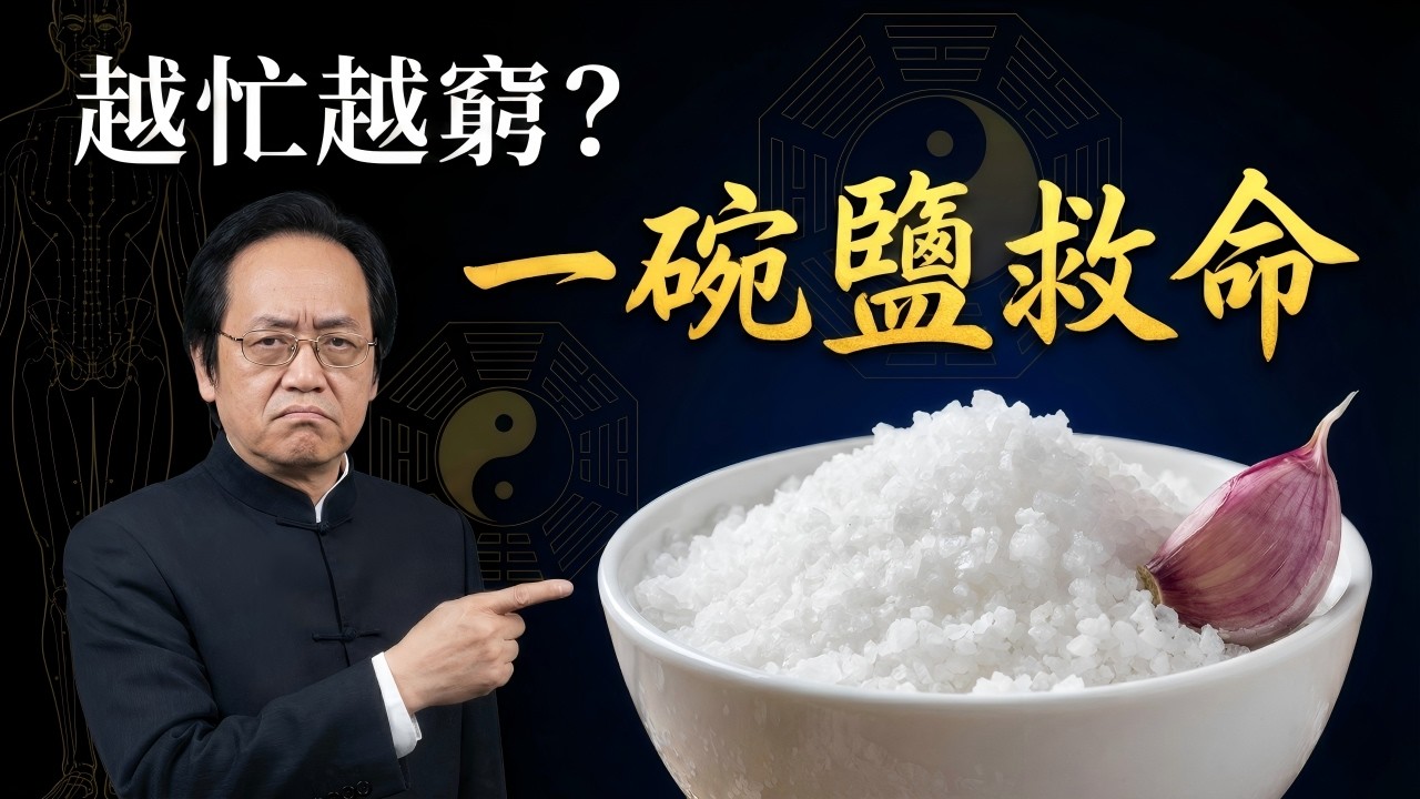 為什麼你越忙越窮？家裡這個「死角」正在吸乾全家陽氣！倪海厦警告：不放這碗鹽，神仙也難救。#倪海厦 #中醫養生 #居家風水 #陽氣 #經方