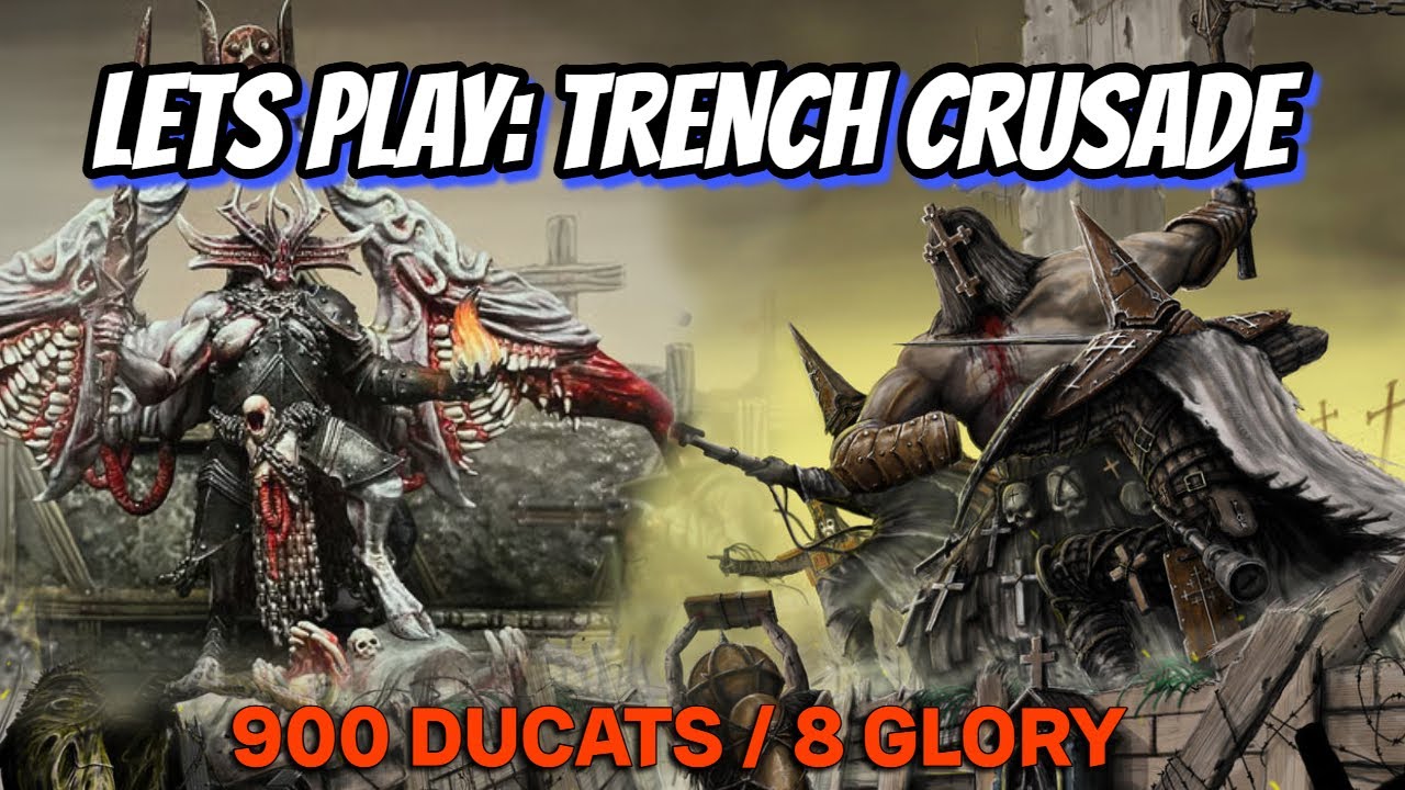 Trench Pilgrims vs Court of the Seven-Headed Serpent - Trench Crusade Battle Report