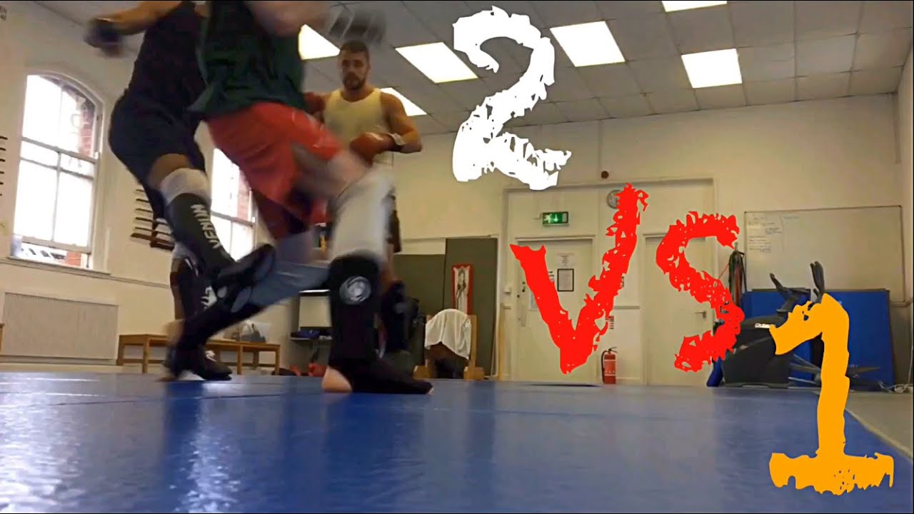 MULTIPLE OPPONENTS TEST 1/DIFESA DA  DUE AVVERSARI