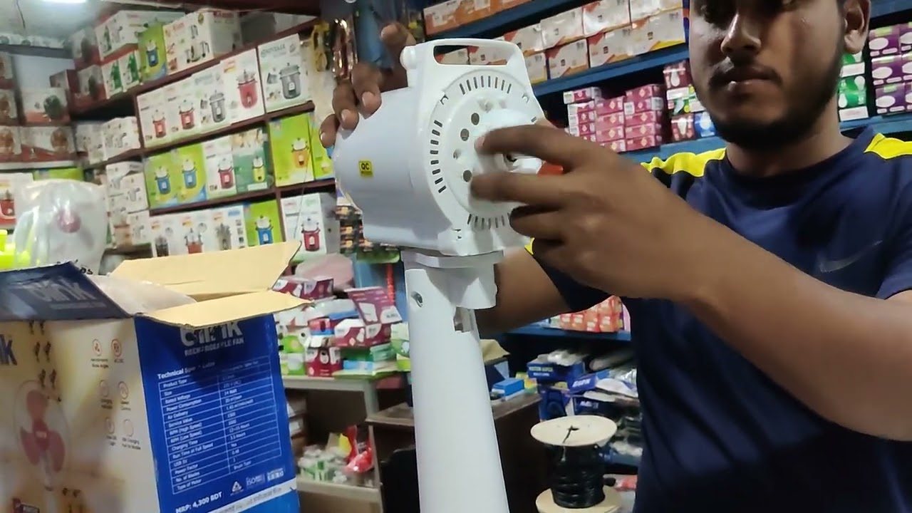 Superstar Blink Ac Dc Rechargeable Fan 12