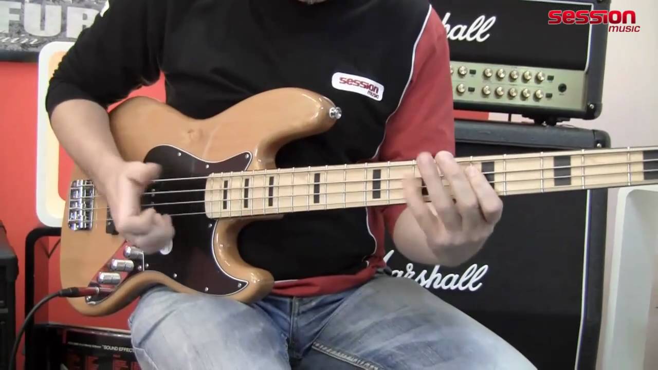 SQUIER BY FENDER Vintage Modified Jazz Bass 70 MN NT