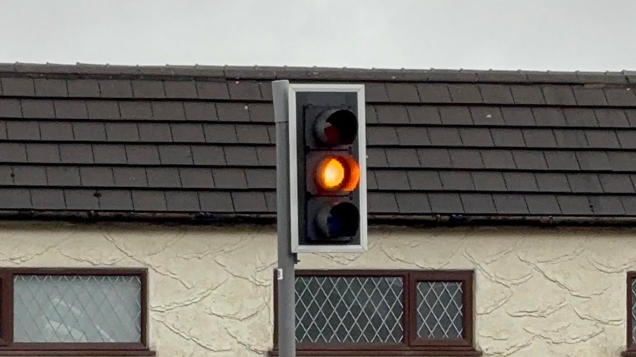 4008 PEEK TLED Puffin Crossing in A527 Tunstall Road, Prospect Way in Knypersley, Biddulph