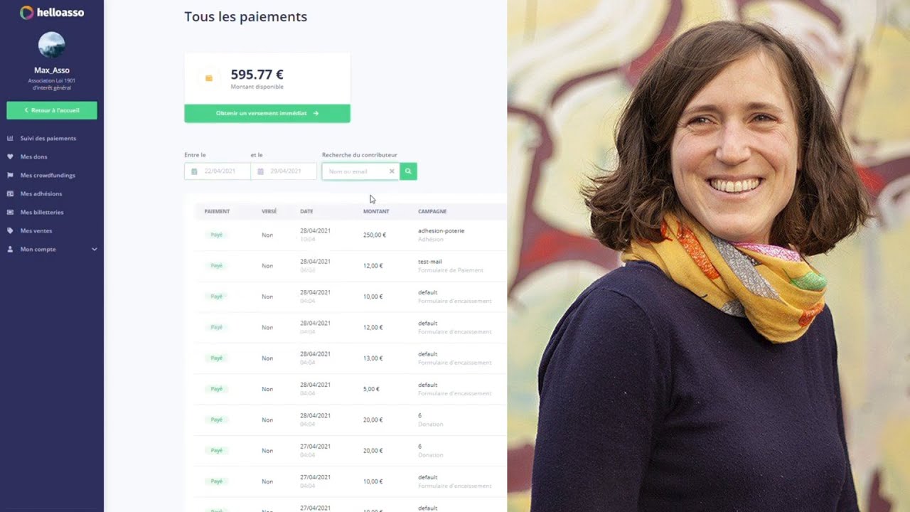 Comment suivre mes paiements sur HelloAsso ?