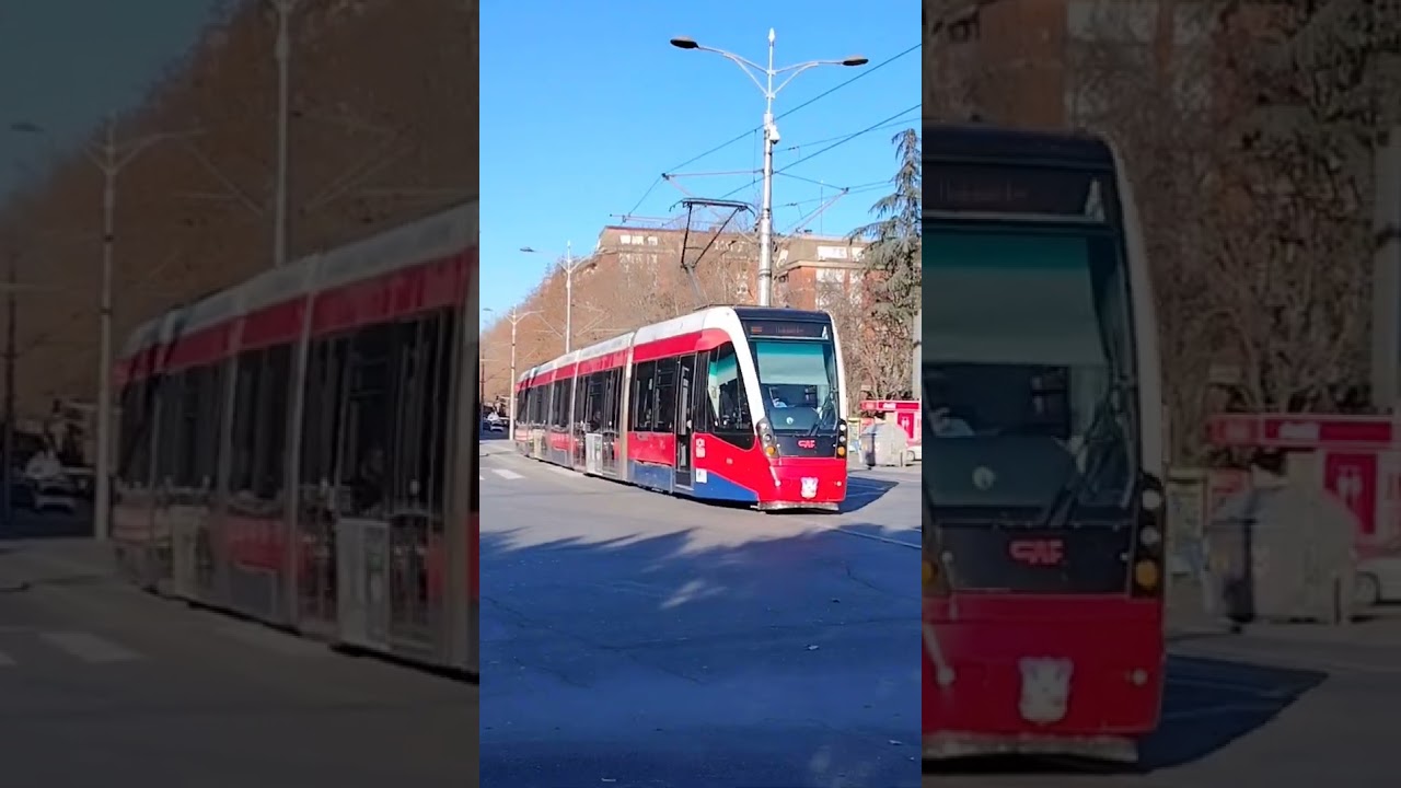 CAF urbos 3  tram.line 7,Belgrade