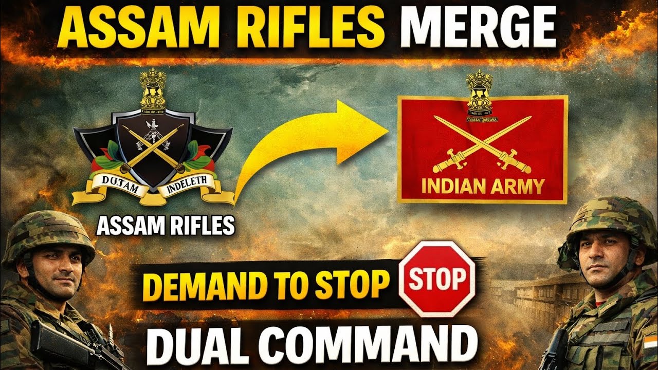 Assam Rifles Merge & Dual Command Stop  ✅