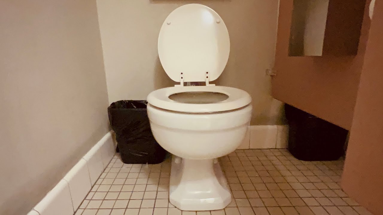 Flushing Forgotten Toilets in the Basement of an Old Office Building | Vintage “Standard” Devoros