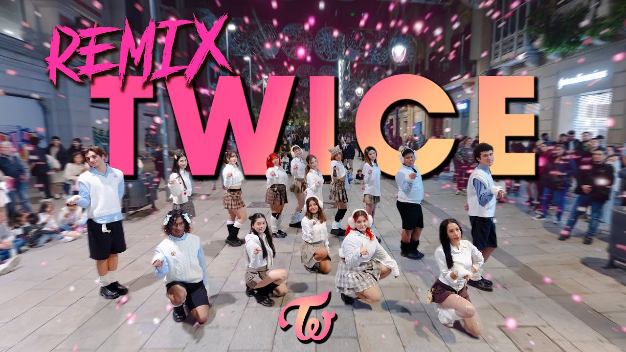 [KPOP DANCE IN PUBLIC | ONE TAKE] TWICE REMIX by Meraki Crew
