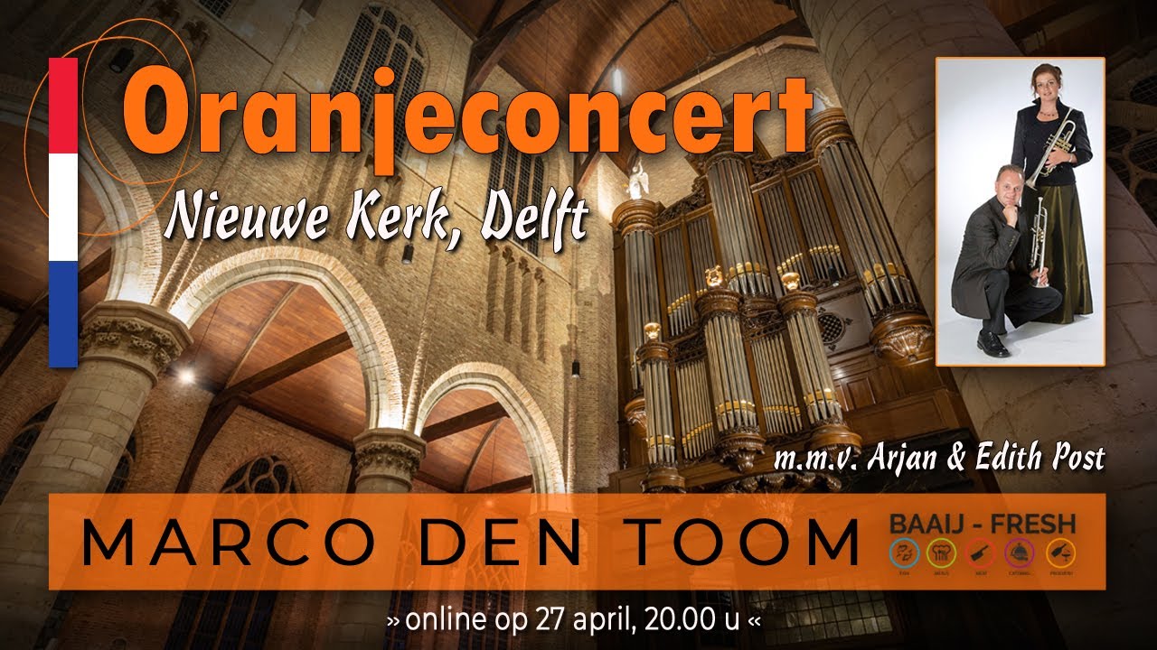 Oranjeconcert Marco den Toom, m.m.v. Arjan & Edith Post