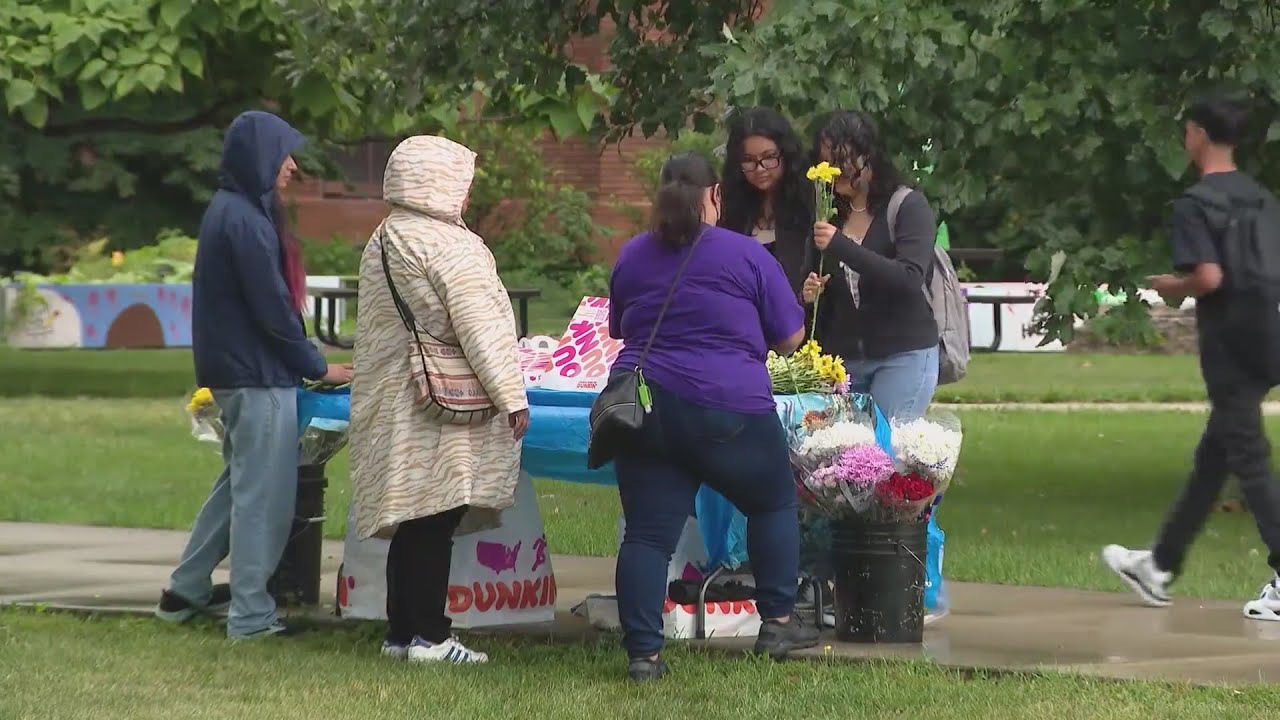 'Real scared': Mood somber at Schurz High School following shooting outside