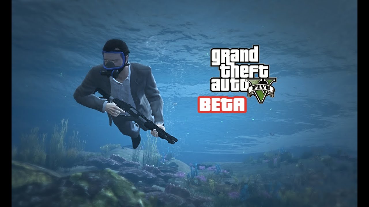 GTA 5 Beta Edition —Cut Usable Weapons Underwater Feature