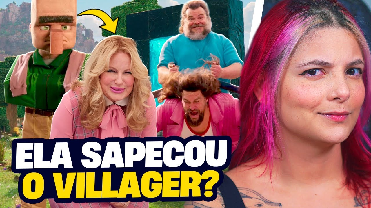 O FILME DO MINECRAFT É MELHOR DO QUE EU PENSAVA...