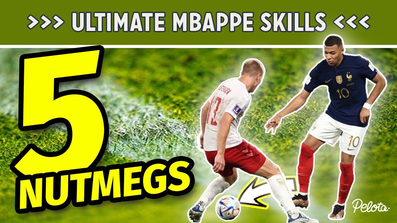 Learn 5 Mbappé Nutmeg skills (Ultimate 1v1 Football Tutorial)