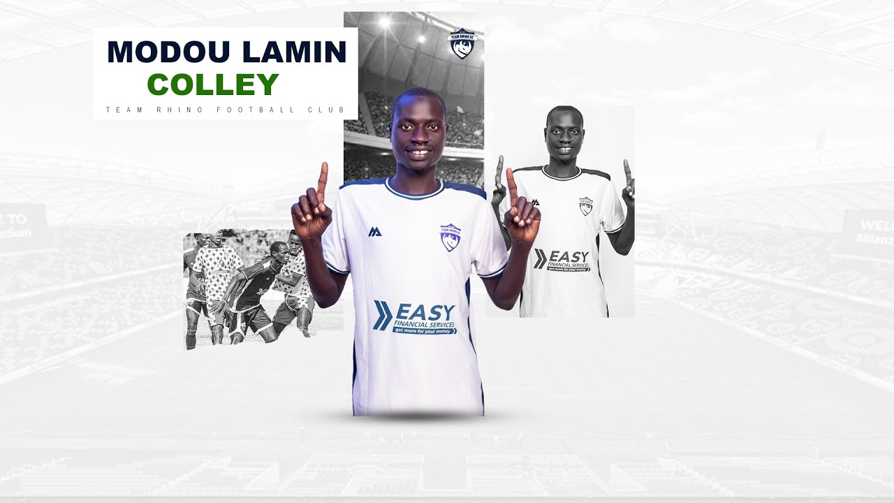 Modou Lamin Colley ● Attacking Midfield ● Team Rhino FC ●_2024_25_Highlights